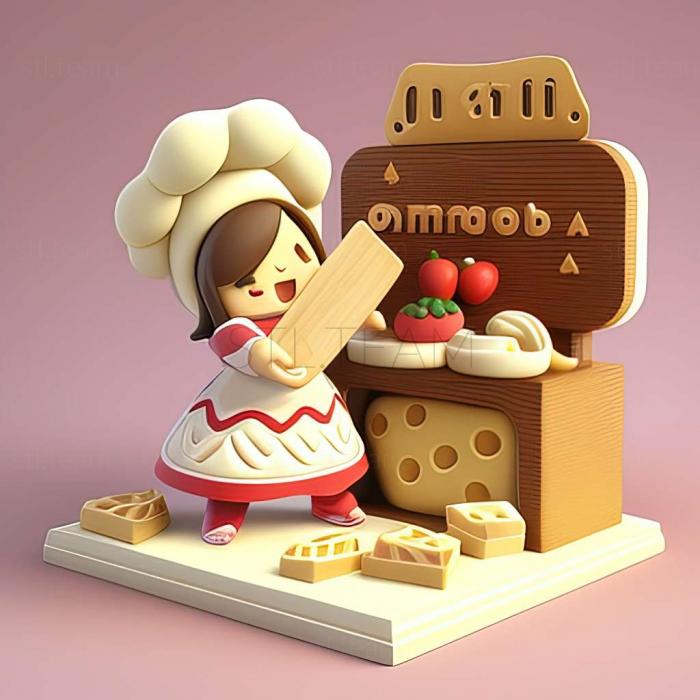 3D model Cooking Mama game (STL)